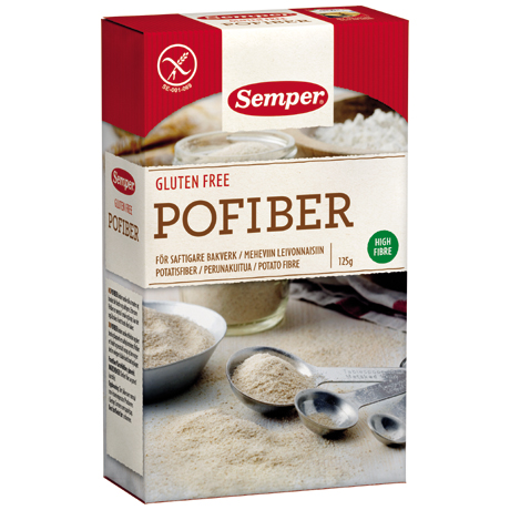 Semper Gluteeniton Pofiber Perunakuitu 125g Semper Gluteeniton Pofiber Perunakuitu 125g