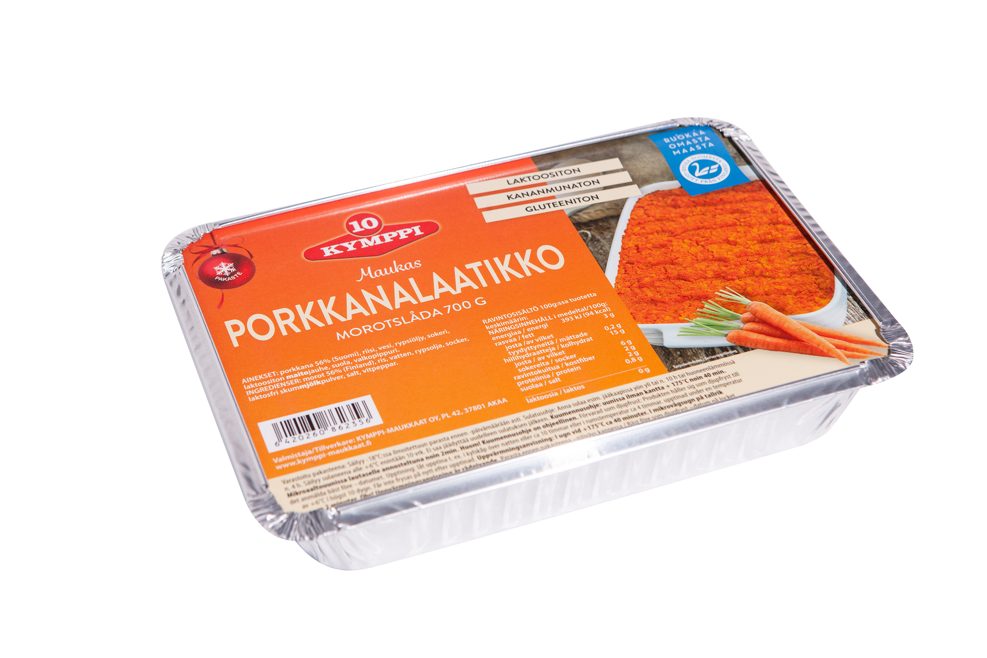 Kymppi Porkkanalaatikko 700g