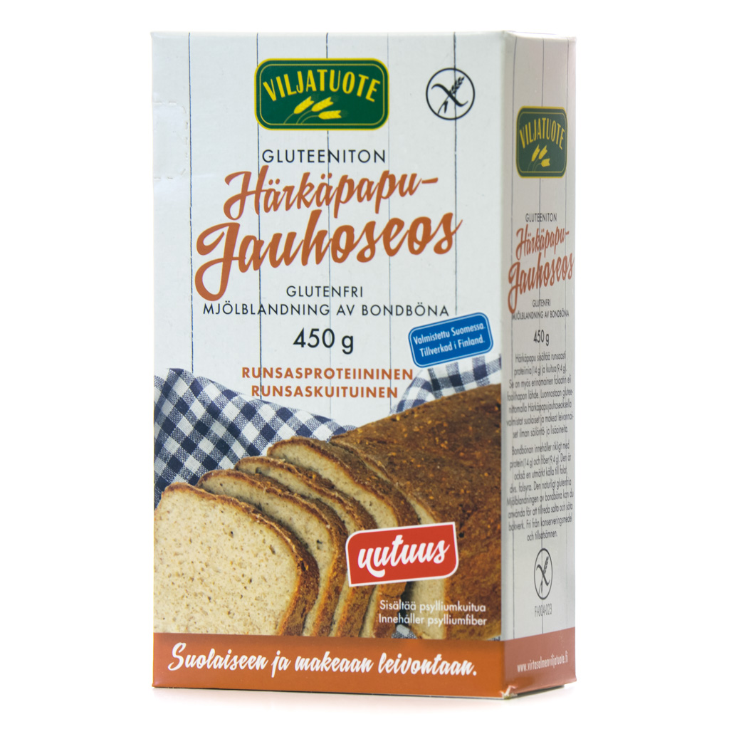 Gluteeniton Härkäpapujauhoseos Gluteeniton Härkäpapujauhoseos