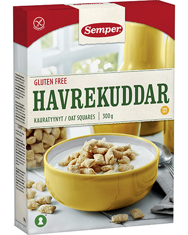 Semper Gluteenittomat Kauratyynyt 300g