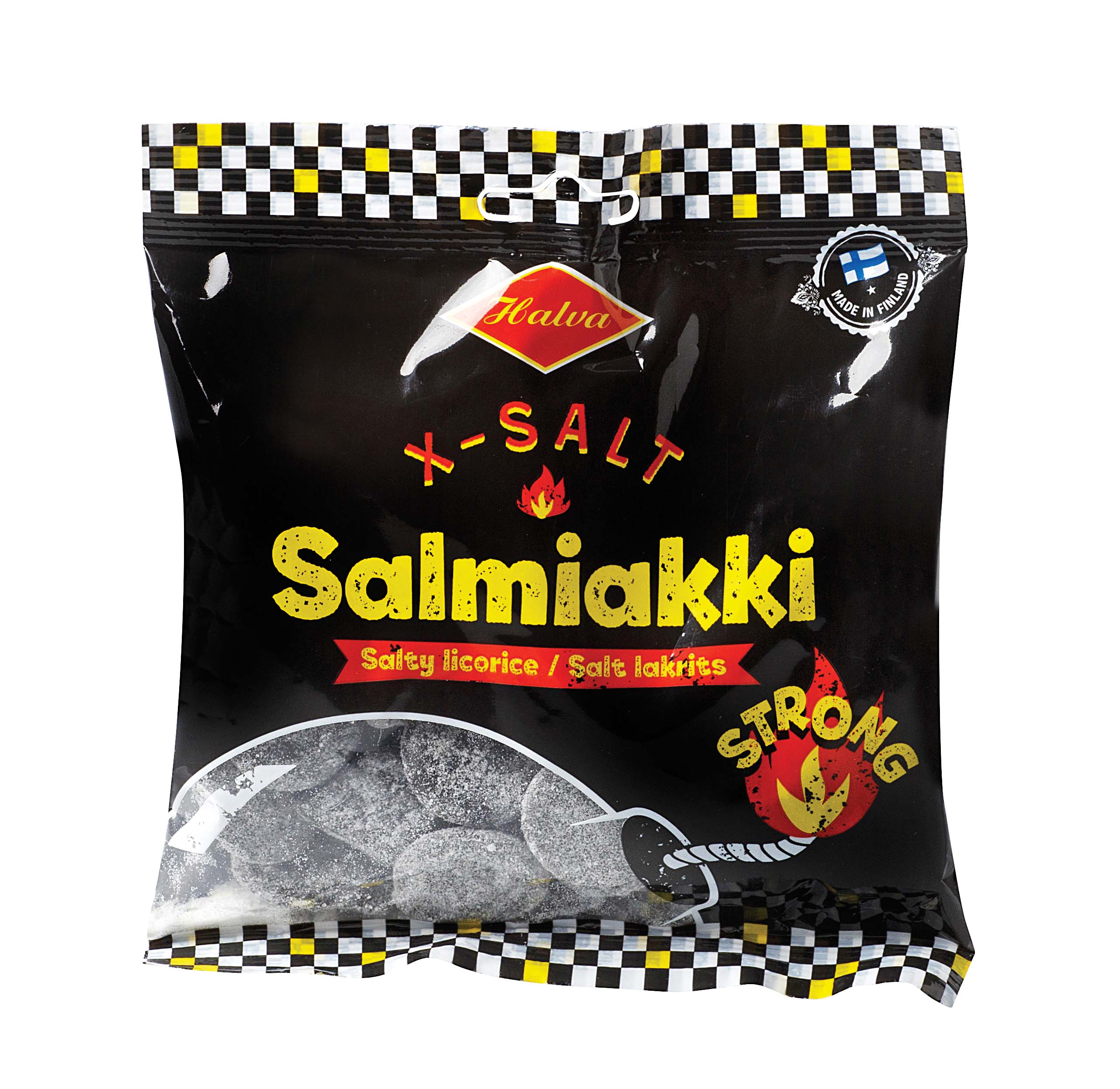 Halva X-Salt Salmiakki 120 g