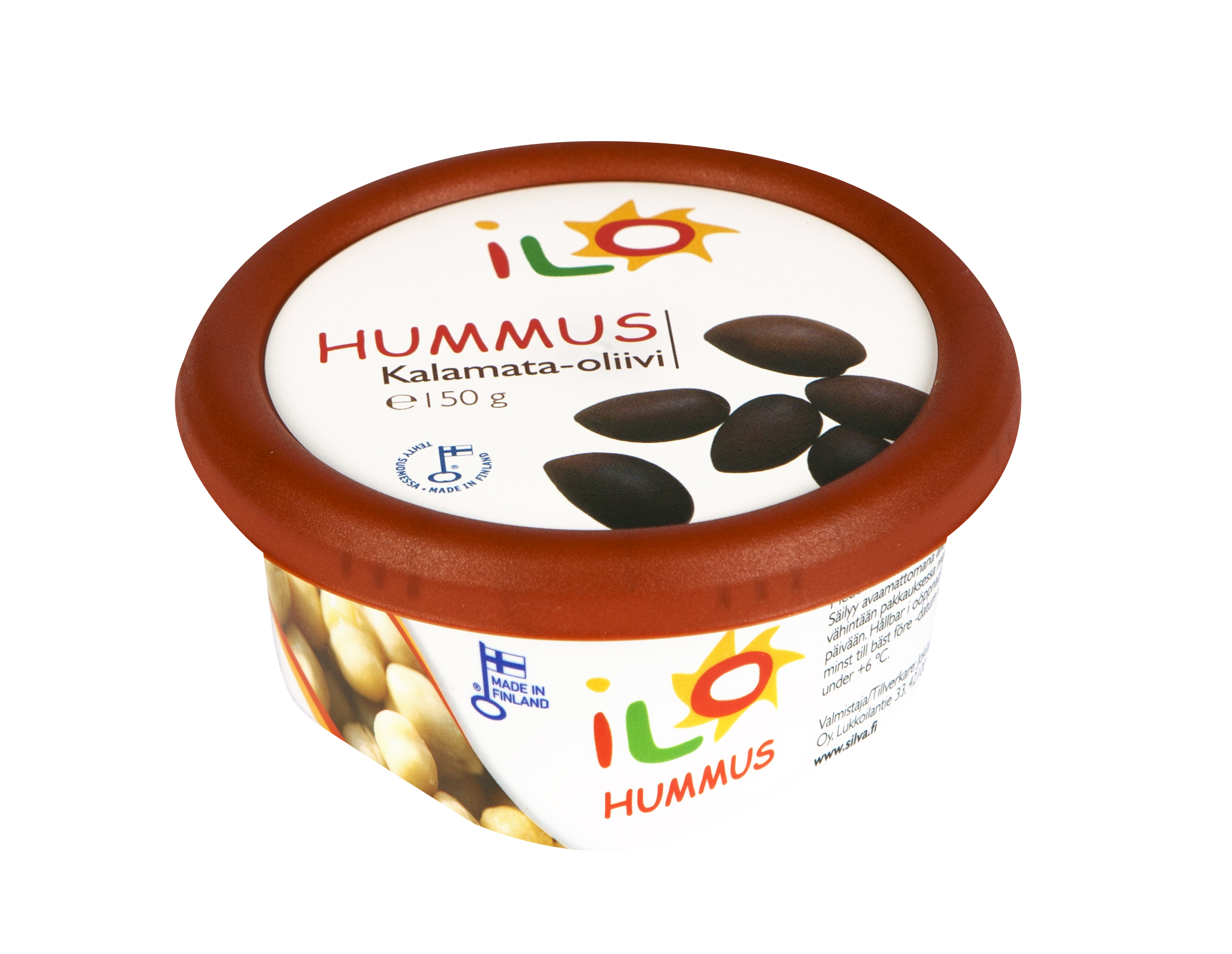 ILO Hummus Kalamata-oliivi