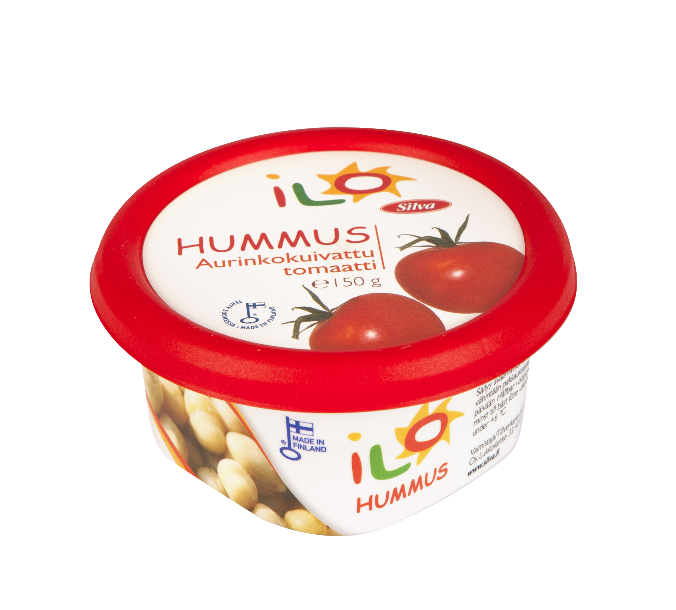 ILO Hummus Aurinkokuivattu tomaatti