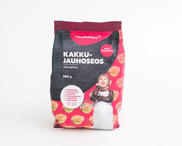 Vuohelan Herkku Kakkujauhoseos 600g Vuohelan Herkku Kakkujauhoseos 600g