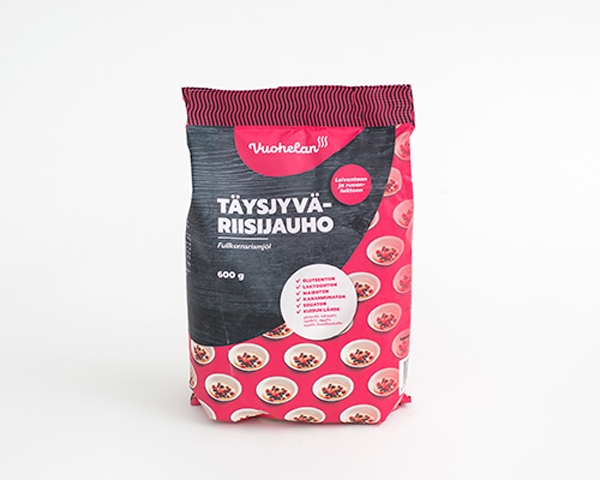 Vuohelan Herkku Täysjyväriisijauho 600g Vuohelan Herkku Täysjyväriisijauho 600g