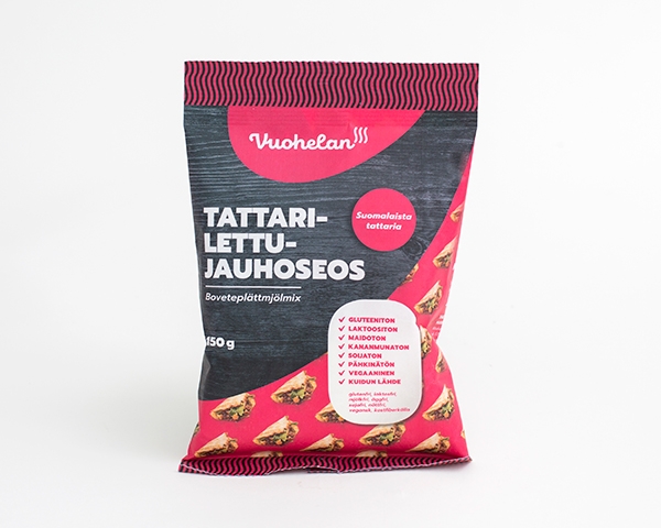 Vuohelan Herkku Tattarilettujauhoseos 150g Vuohelan Herkku Tattarilettujauhoseos 150g