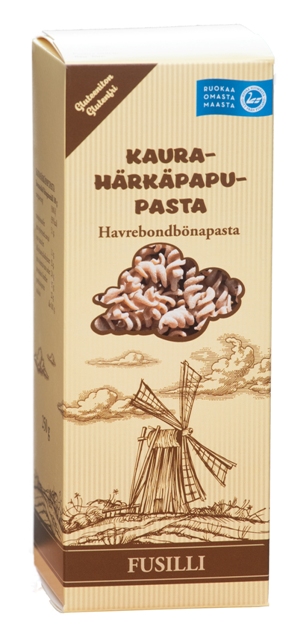 Kaurahärkäpapupasta