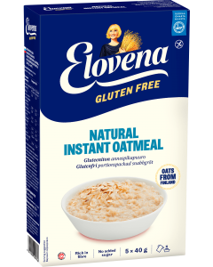 Elovena Gluteeniton Annospikapuuro Maustamaton Elovena Gluteeniton Annospikapuuro Maustamaton