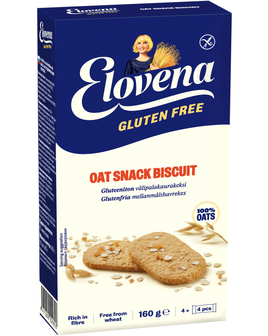 Elovena Gluteeniton Välipalakeksi Kaura Elovena Gluteeniton Välipalakeksi Kaura