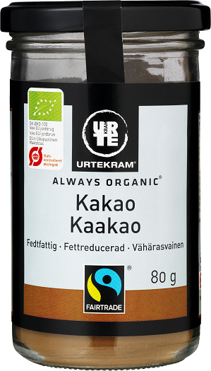 Urtekram Kaakaojauhe 80 g, luomu