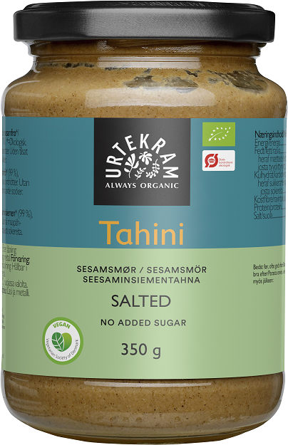 Urtekram Tahini suolattu 350 g, luomu