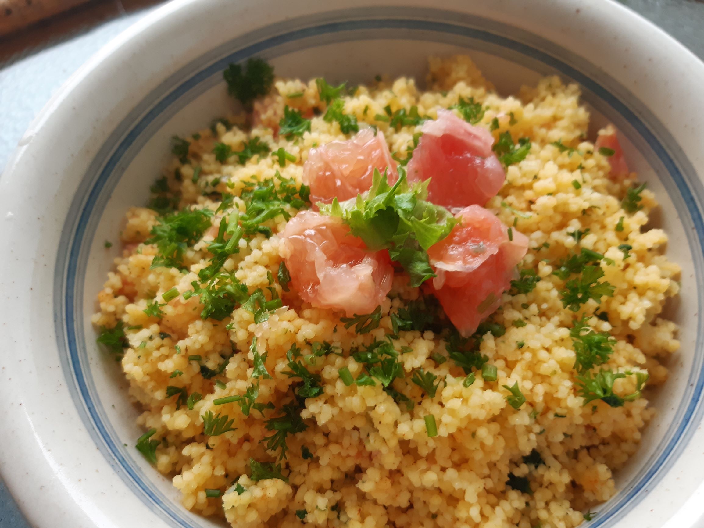 Greippi-kuskuslisäke Greippi-kuskuslisäke