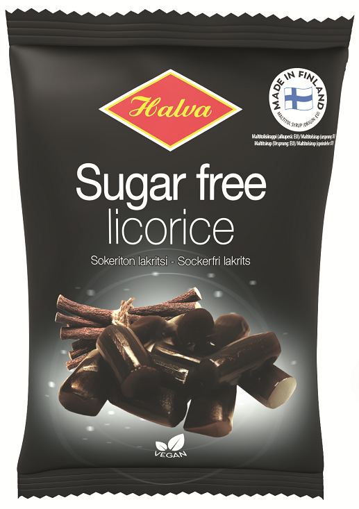 Halva Sugar free licorice 90 g