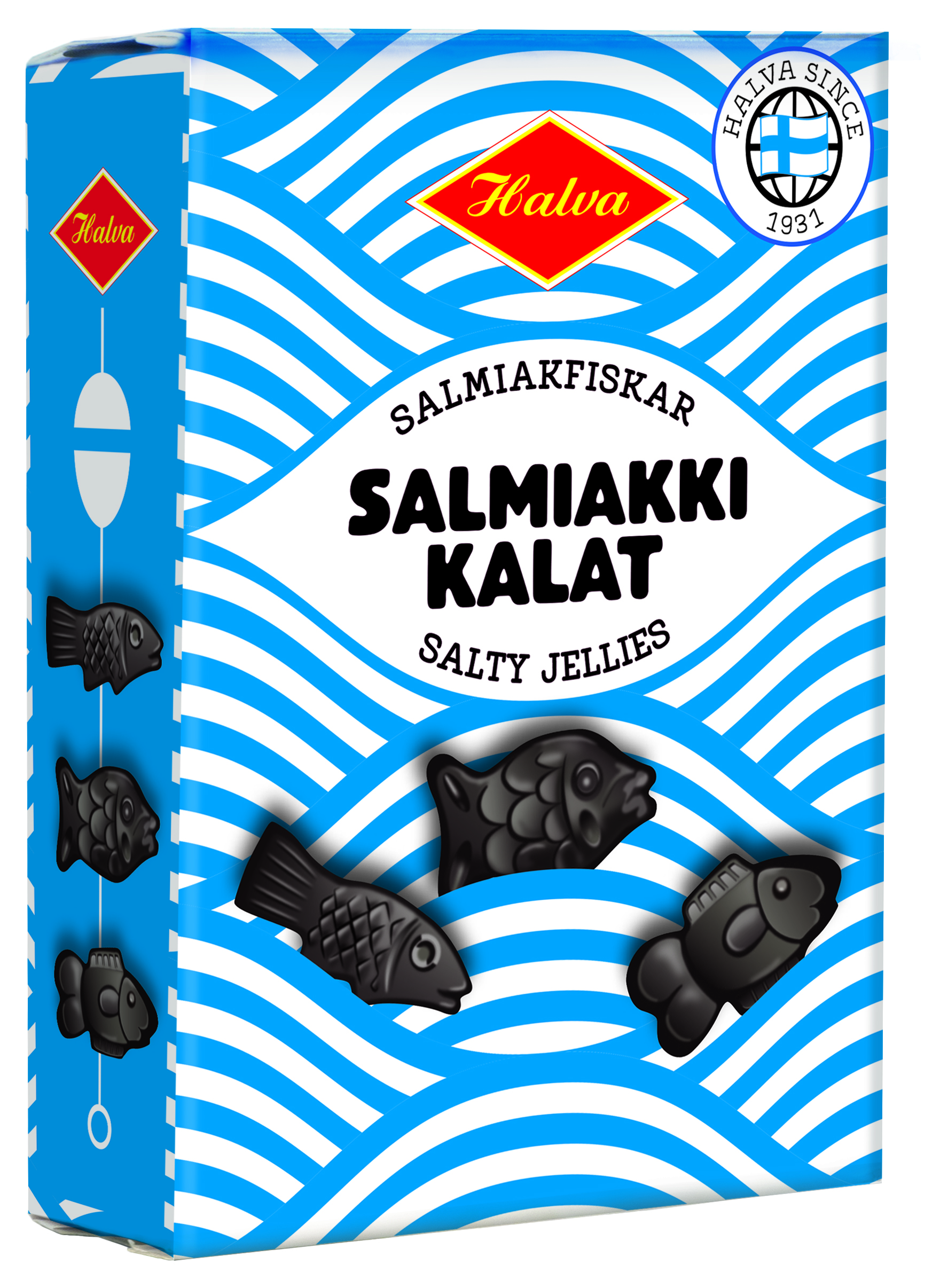 Halva Salmiakkikala 240g