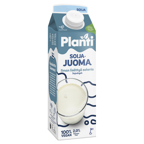 Planti Soijajuoma Maustamaton Planti Soijajuoma Maustamaton
