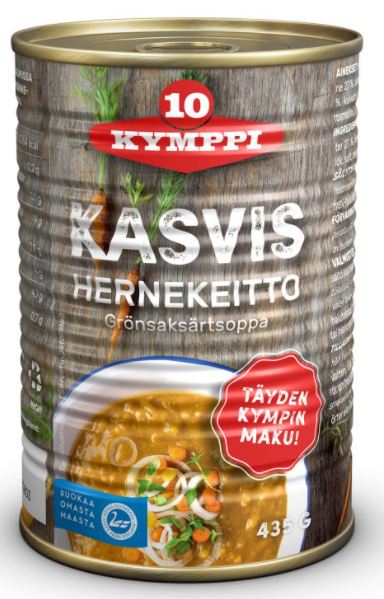 Kymppi Kasvis Hernekeitto 435 g