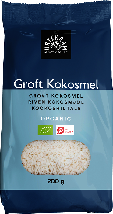 Urtekram Kookoshiutale 200 g, luomu