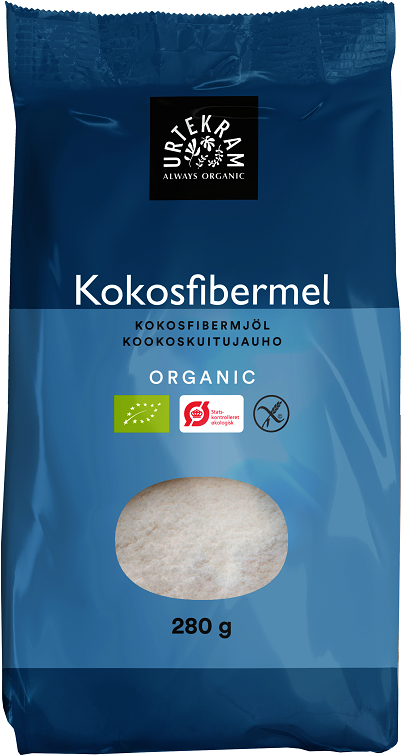 Urtekram Kookosjauho 280 g, luomu