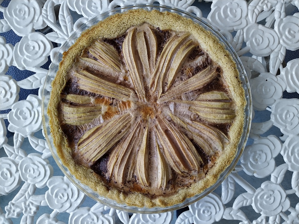 Päärynä-suklaapiirakka Päärynä-suklaapiirakka