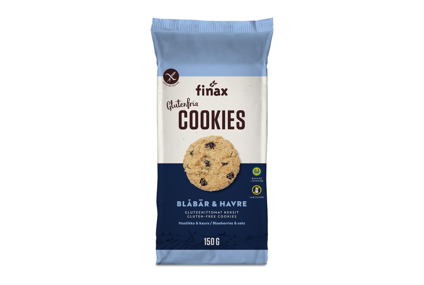 Finax Mustikka & Kaura Cookies