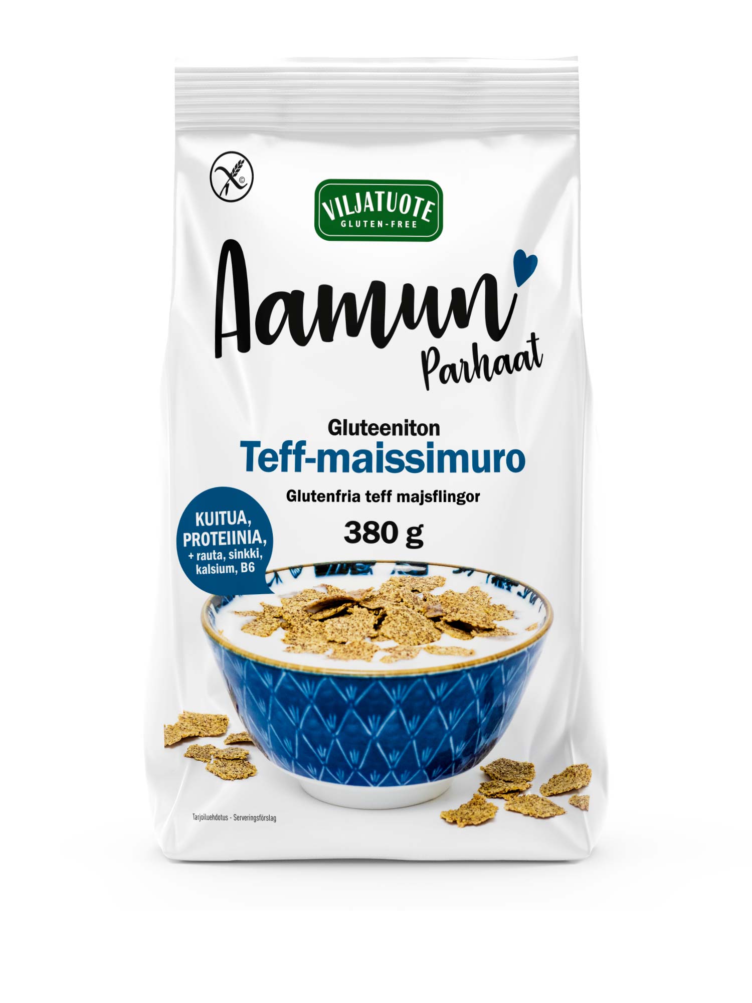 Gluteeniton Teff-maissimuro