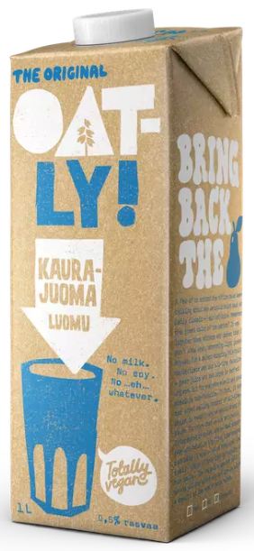 Oatly Kaurajuoma Luomu 1l