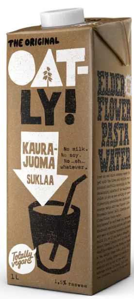 Oatly Kaurajuoma Suklaa 1l