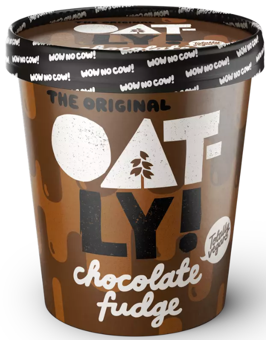 Oatly kaurajäätelö Chocolate Fudge 500ml