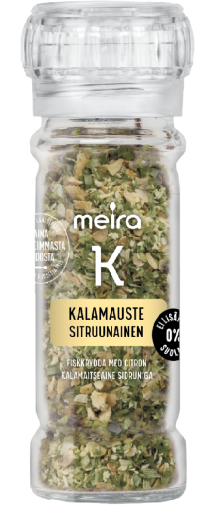 Meira Sitruunainen Kalamauste 24 g mylly, ei lisättyä suolaa