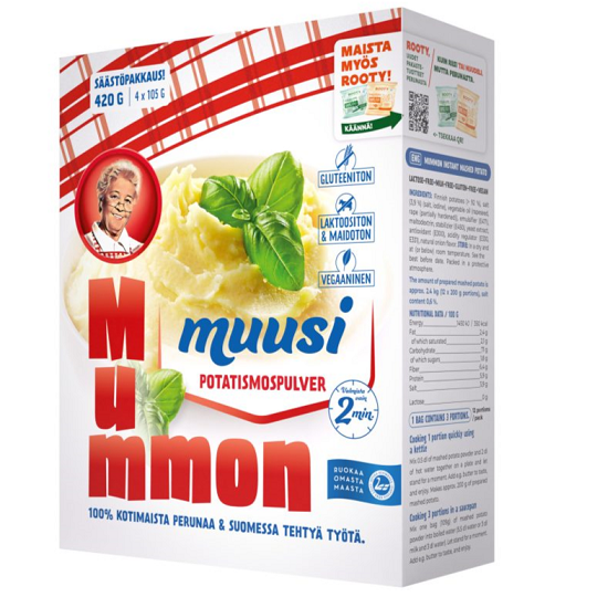 Mummon maidoton muusi 420g