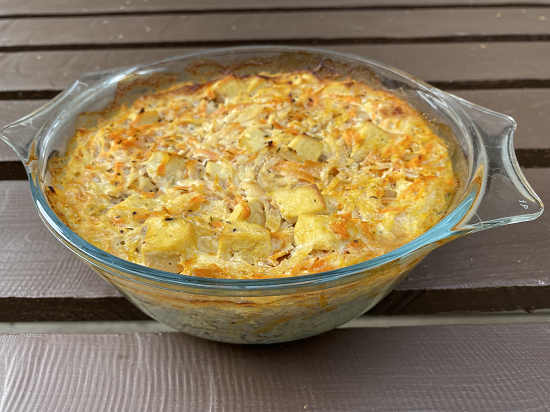 Tofu-riisivuoka Tofu-riisivuoka