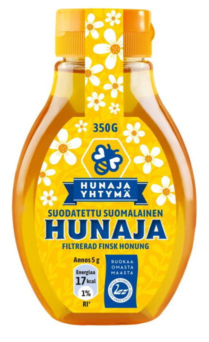 Hunajayhtymä Suodatettu suomalainen hunaja 350g