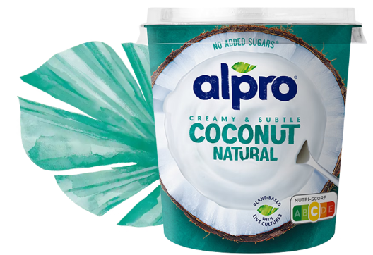 Alpro Kookosvalmiste Absolutely Coconut Maustamaton 350g