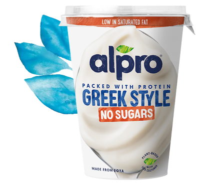 Alpro Soijavalmiste Greek Style No Sugars Maustamaton 400g