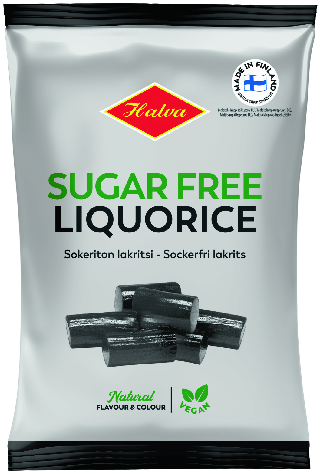 Halva Sugar free liquorice 90 g