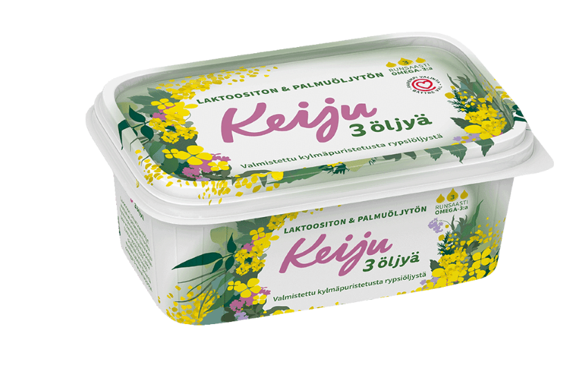 Keiju 3 öljyä rypsiöljymargariini 60