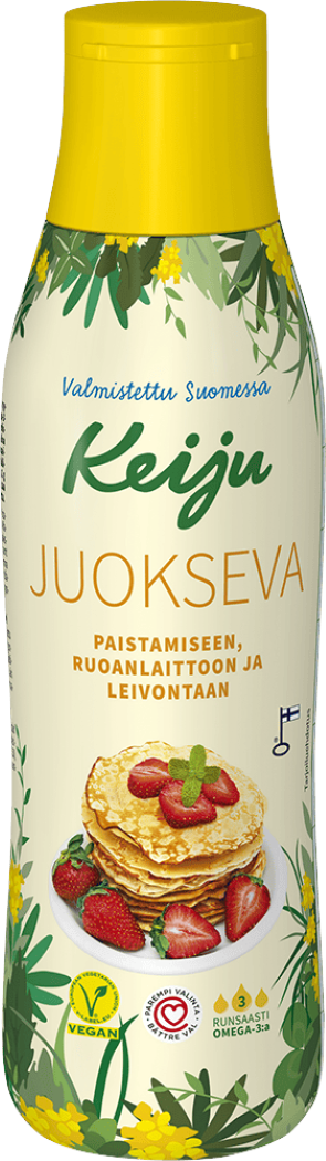 Keiju Juokseva rypsiöljyvalmiste