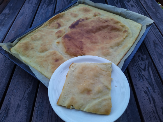 Pannukakku vehnästä ja munasta Pannukakku vehnästä ja munasta