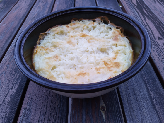 Uuniriisipuuro maidosta Uuniriisipuuro maidosta