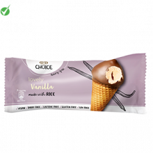 Choice Vanilla-Choco 150ml riisijäätelötuutti