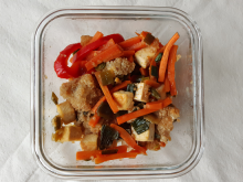 Tofu-kvinoawokki