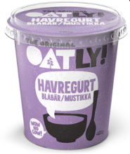 Oatly Mustikka Havregurt 400g