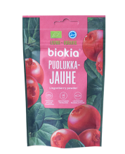 Biokia Luomu Puolukkajauhe