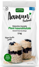 Virtasalmen Viljatuote Gluteeniton höyrytetty Pieni kaurahiutale