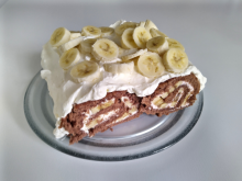 Banaani-suklaakääretorttu