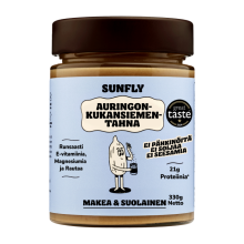 SUNFLY Auringonkukansiementahna Makea ja Suolainen
