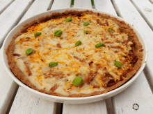 Juusto-kinkkupiirakka