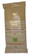 Dammenberg Worry free Creamy suklaalevy 46% maidoton soijaton