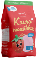 Hirvelän Kauramansikka juomajauhe gluteeniton