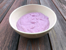 Mustikkainen kaurajugurtti